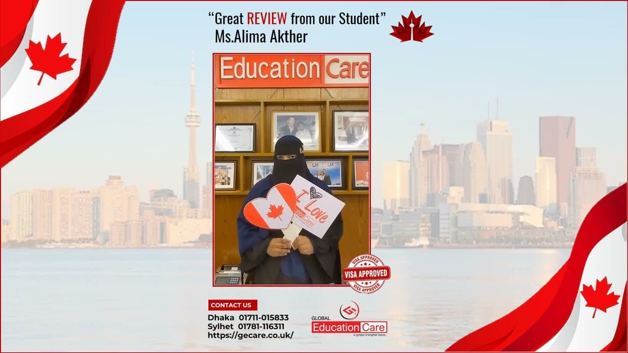 Alima Akthar Secures Student Visa for College Diploma at Algonquin College, Canada