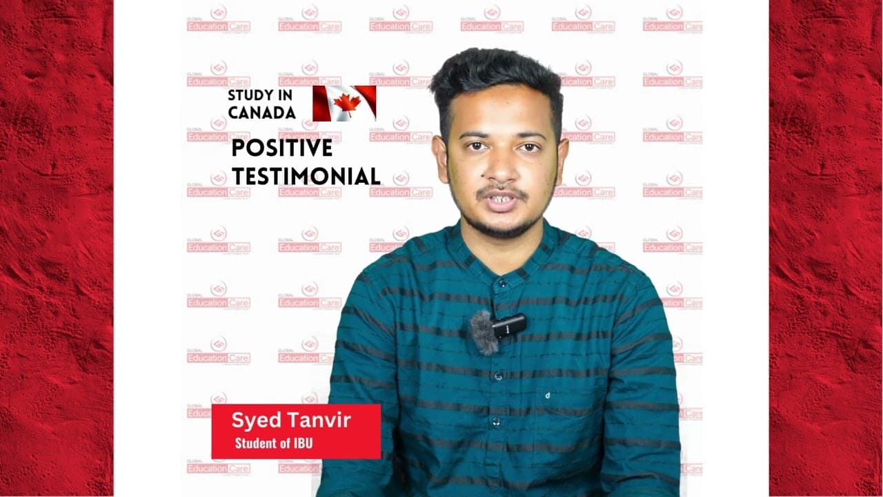 Syed Tanvir Secure Student Visa for Business Administration Program at International Business University in Canada
