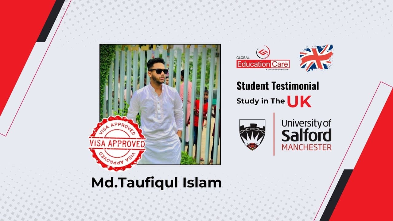 UK VISA: Outstanding review from our student Md. Taufiqul Islam