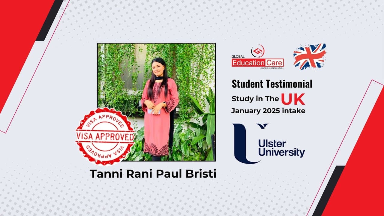 UK VISA: Outstanding review from our student Tanni Rani Paul Brishti