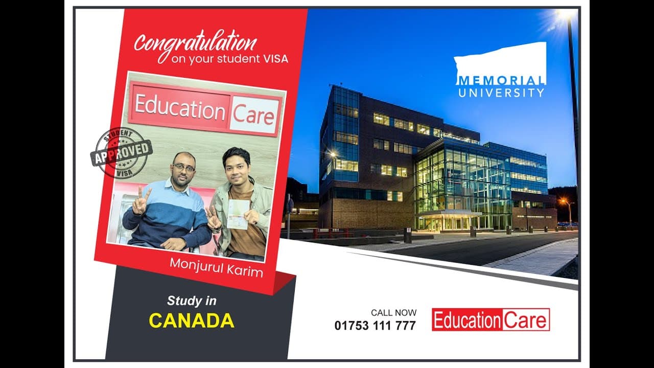  Monjurul Karim Secures Student Visa of Canada