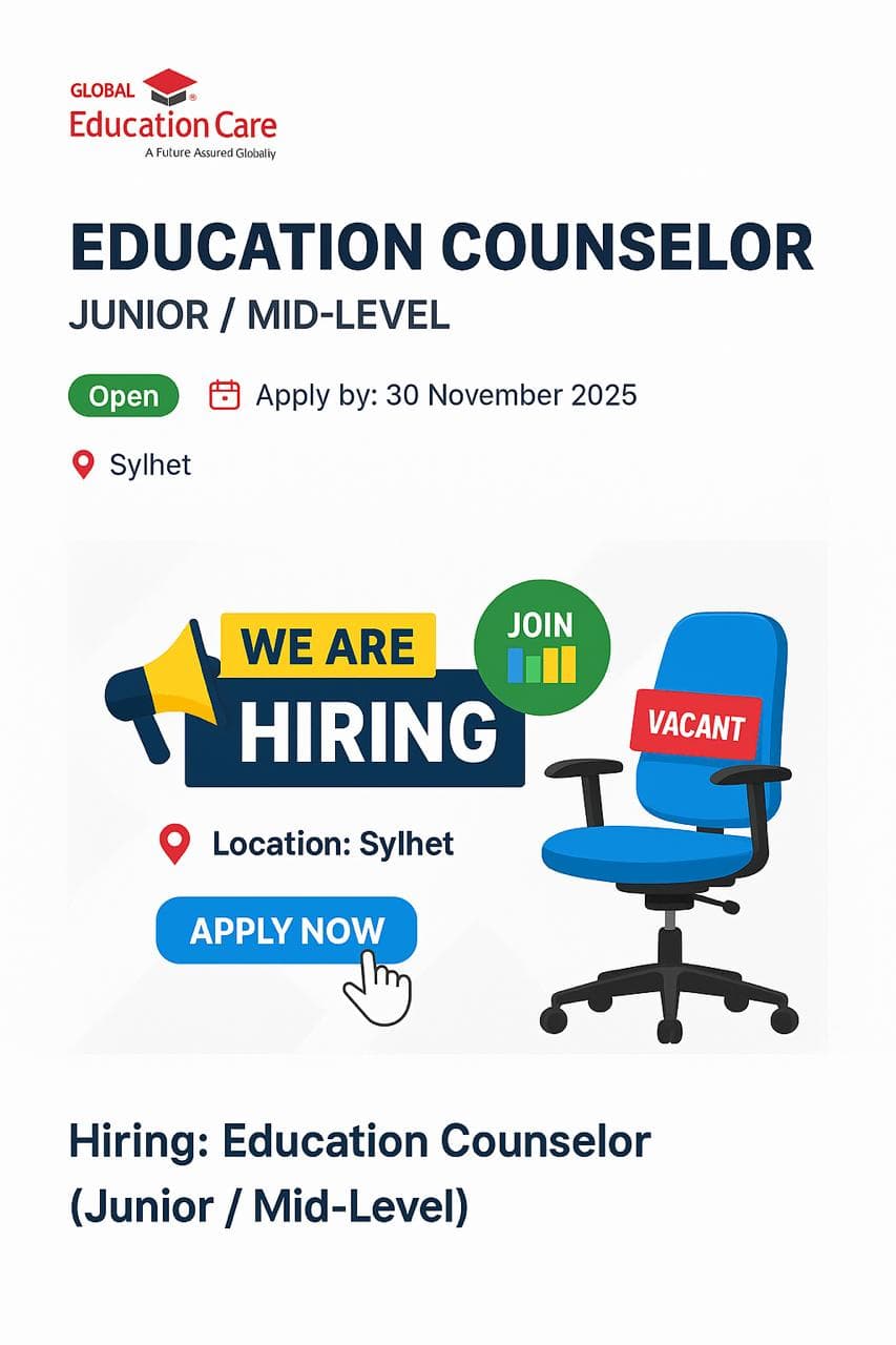 Education Counselor (Junior / Mid-Level)