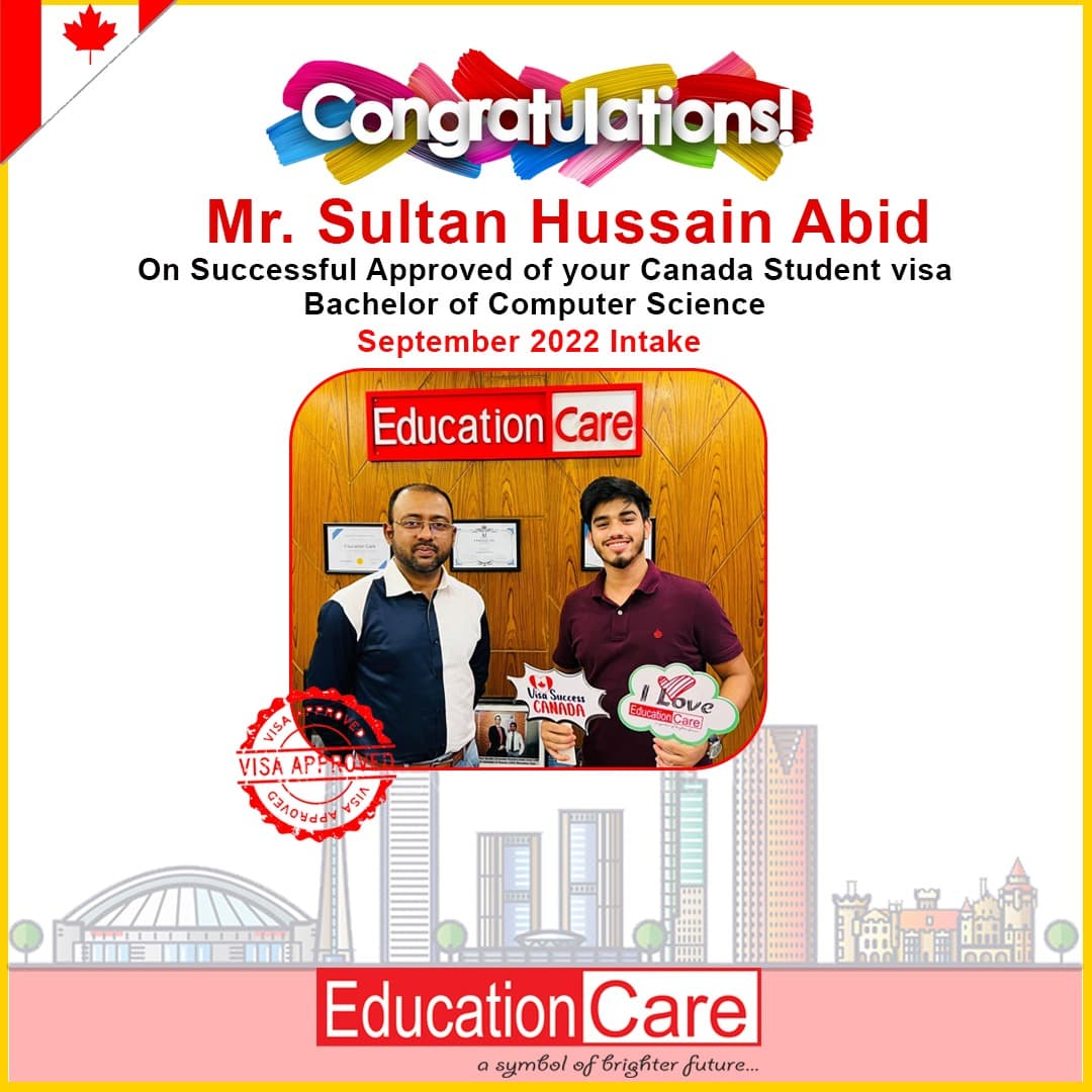 Canada visa success (Sultan Hossain Abid)
